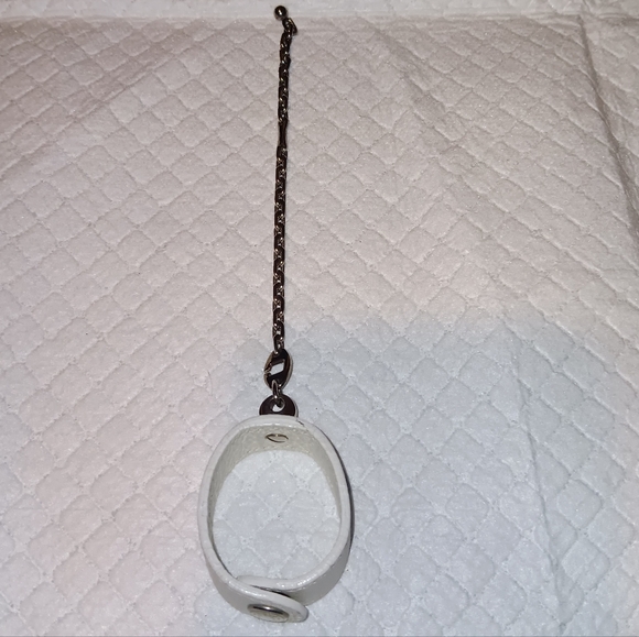 Hermes White Leather Glove Holder